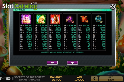Скрин8. Secrets of the Forest 2 Pixie Paradise слот