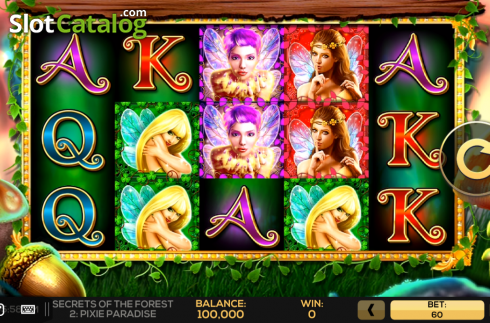 Скрин2. Secrets of the Forest 2 Pixie Paradise слот