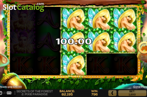 Скрин5. Secrets of the Forest 2 Pixie Paradise слот