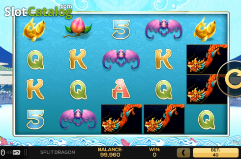 Скрин3. Split Dragon слот