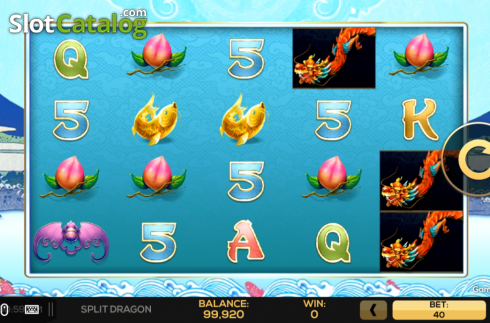 Скрин4. Split Dragon слот