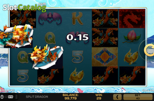 Скрин5. Split Dragon слот