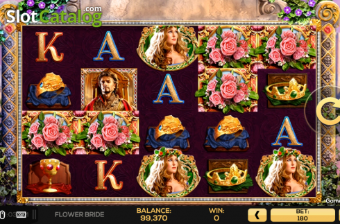Скрин3. The Flower Bride слот