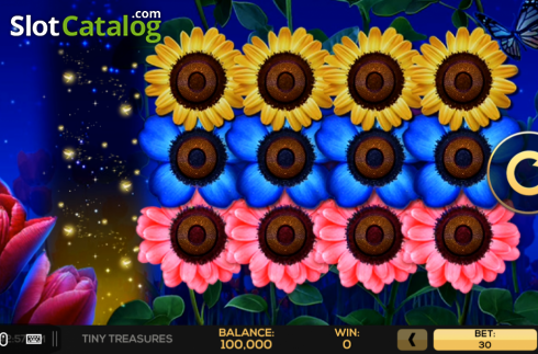 Скрин2. Tiny Treasures слот
