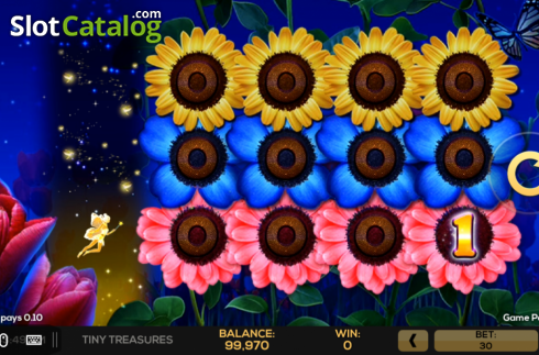 Скрин3. Tiny Treasures слот