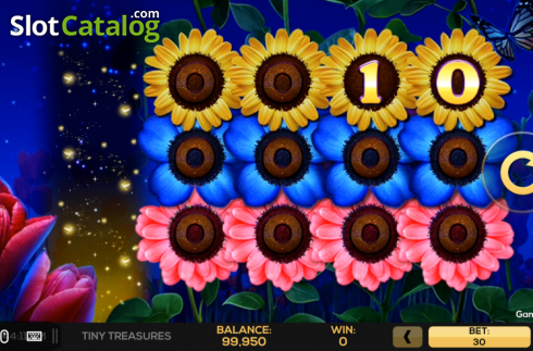 Скрин4. Tiny Treasures слот
