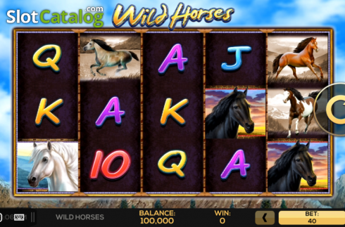 Скрин2. Wild Horses (High5Games) слот
