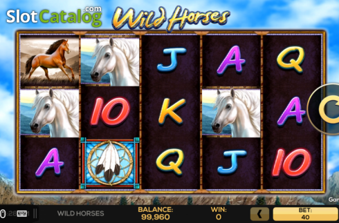 Скрин3. Wild Horses (High5Games) слот