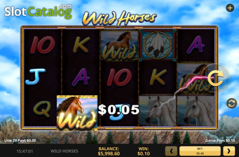 Скрин6. Wild Horses (High5Games) слот