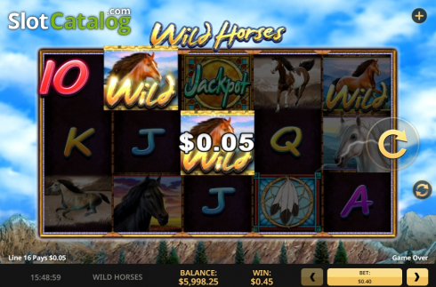 Скрин7. Wild Horses (High5Games) слот