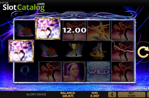 Скрин4. Glory on Ice слот