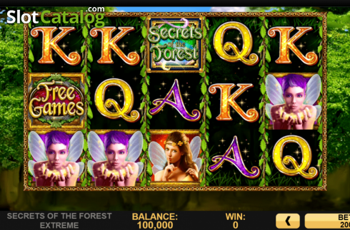 Скрин2. Secrets of the Forest Extreme слот