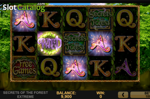 Скрин3. Secrets of the Forest Extreme слот