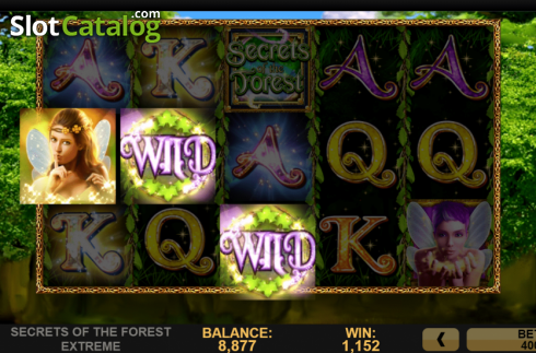 Скрин6. Secrets of the Forest Extreme слот