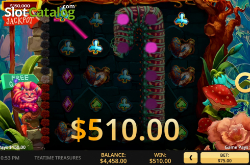 Скрин6. Teatime Treasures слот
