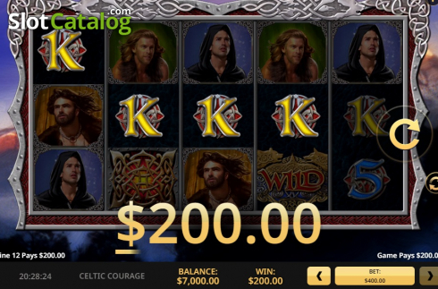 Скрин4. Celtic Courage слот