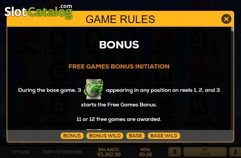 Скрин5. Fort of Fortune слот