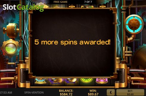 Скрин8. Spin-vention слот