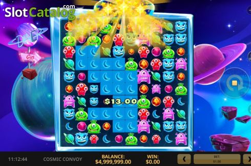 Скрин4. Cosmic Convoy слот