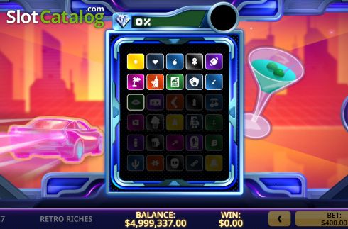 Скрин5. Retro Riches слот