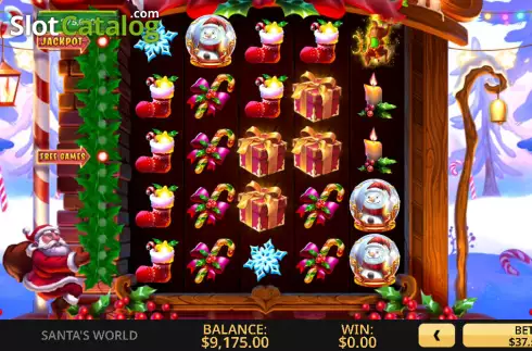 Скрин3. Santa's World слот