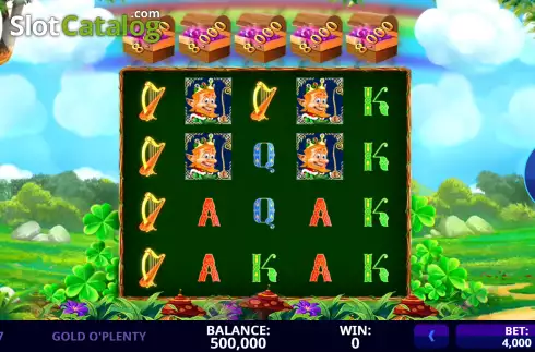Скрин2. Gold O'Plenty слот