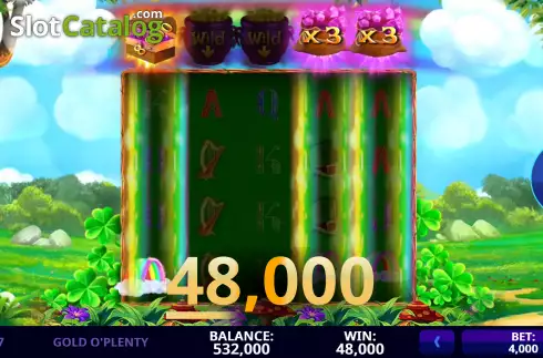 Скрин3. Gold O'Plenty слот