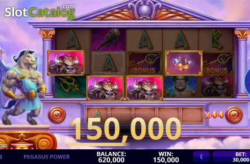 Скрин3. Pegasus Power слот