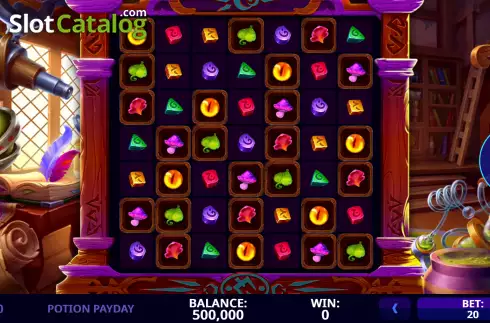 Скрин2. Potion Payday слот