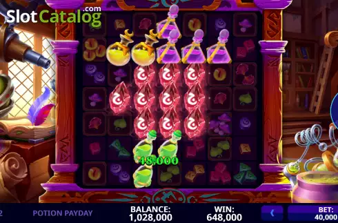 Скрин3. Potion Payday слот