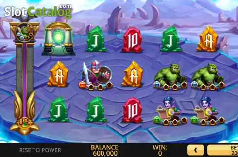 Скрин2. Rise to Power слот