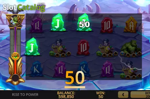 Скрин3. Rise to Power слот
