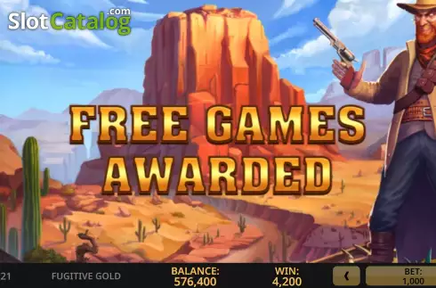 Скрин5. Fugitive Gold слот