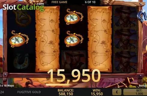 Скрин7. Fugitive Gold слот