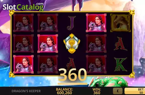 Скрин3. Dragon's Keeper слот