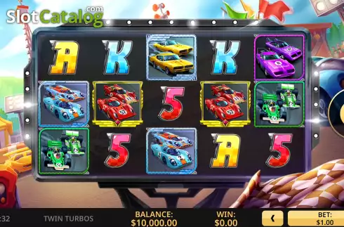 Скрин2. Twin Turbos слот