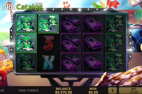 Скрин3. Twin Turbos слот