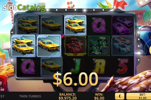 Скрин4. Twin Turbos слот