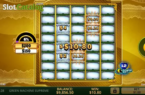 Скрин4. Green Machine Supreme слот