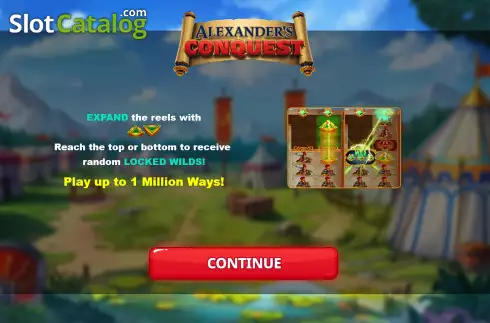 Скрин2. Alexander's Conquest слот