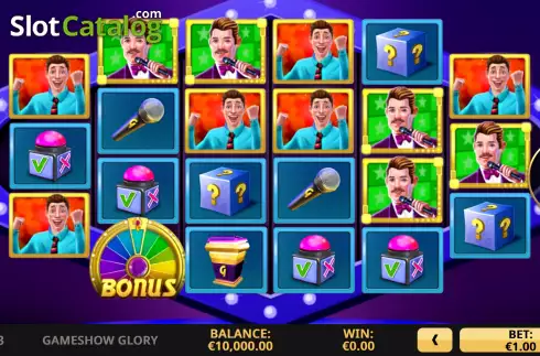 Скрин2. Gameshow Glory слот
