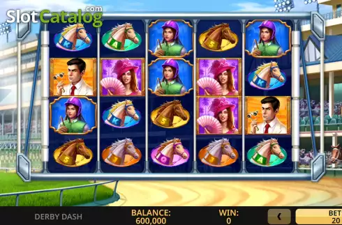 Скрин2. Derby Dash слот