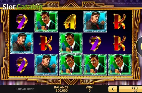 Скрин3. Ultimate Heist слот