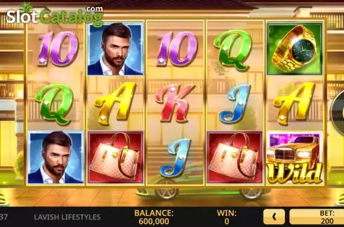 Скрин3. Lavish Lifestyles слот