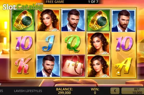 Скрин7. Lavish Lifestyles слот