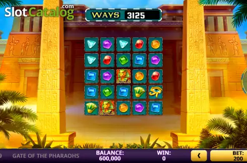 Скрин2. Gate of The Pharaohs слот