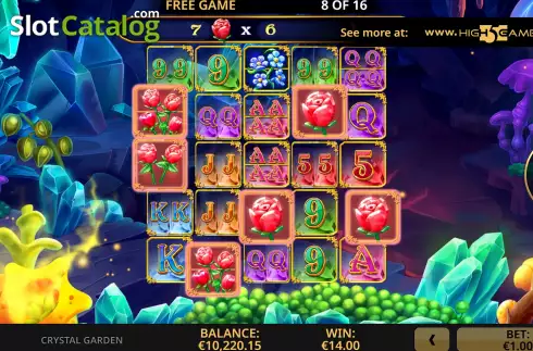 Скрин8. Crystal Garden слот