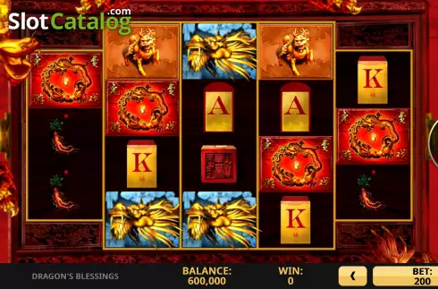 Скрин2. Dragon’s Blessings слот