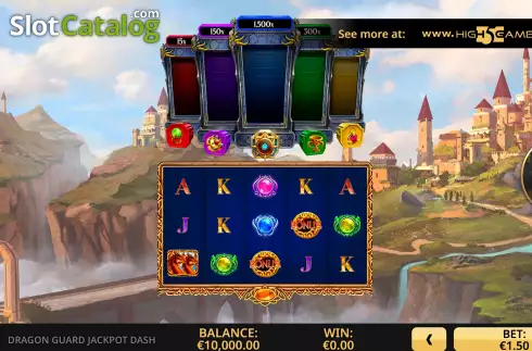 Скрин3. Dragon Guard Jackpot Dash слот