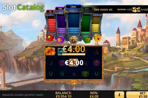 Скрин5. Dragon Guard Jackpot Dash слот